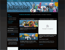 Tablet Screenshot of dpinflatables.com